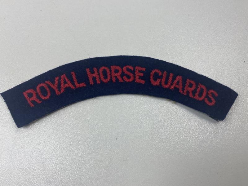 British Royal Horse Guard Shoulder Title - Mint Condition