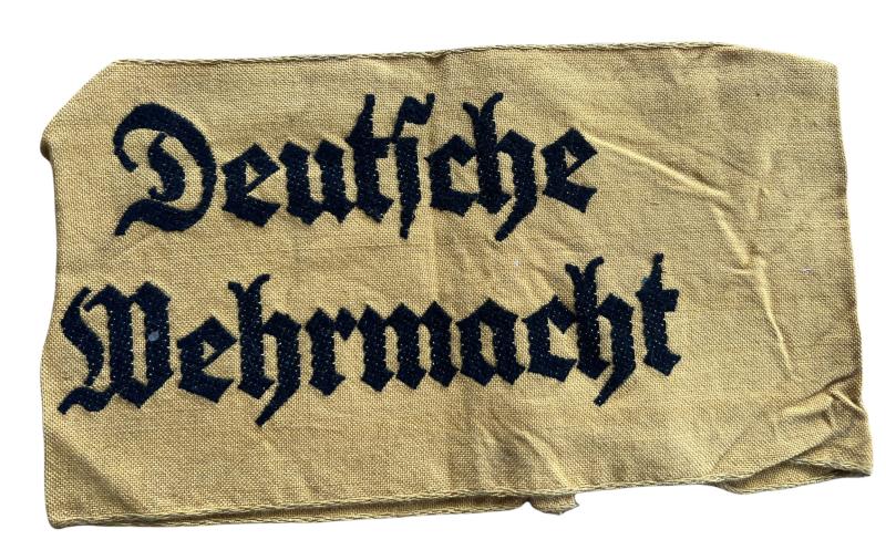 'Deutsche Wehrmacht' Armband - Nice Used Condition