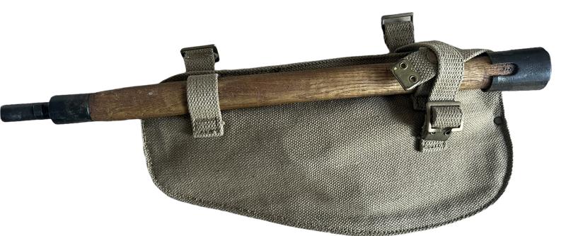 British 1937 Patten Entrenching Tool And Carrier Both 1941 - Near Mint Condition