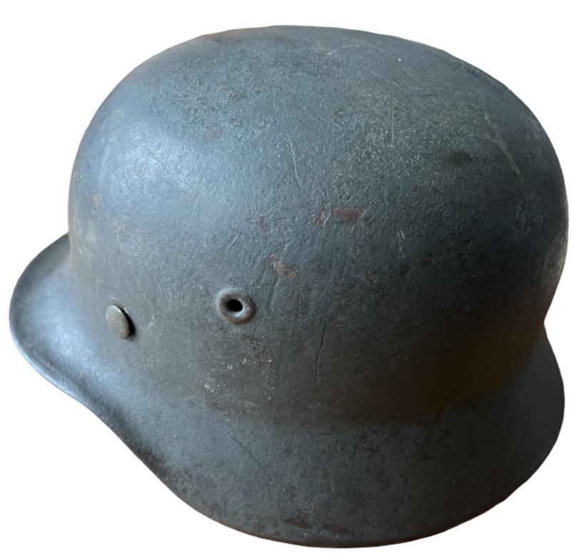 WH (HEER) M40 Single Decal Helmet - Nice Used Condition