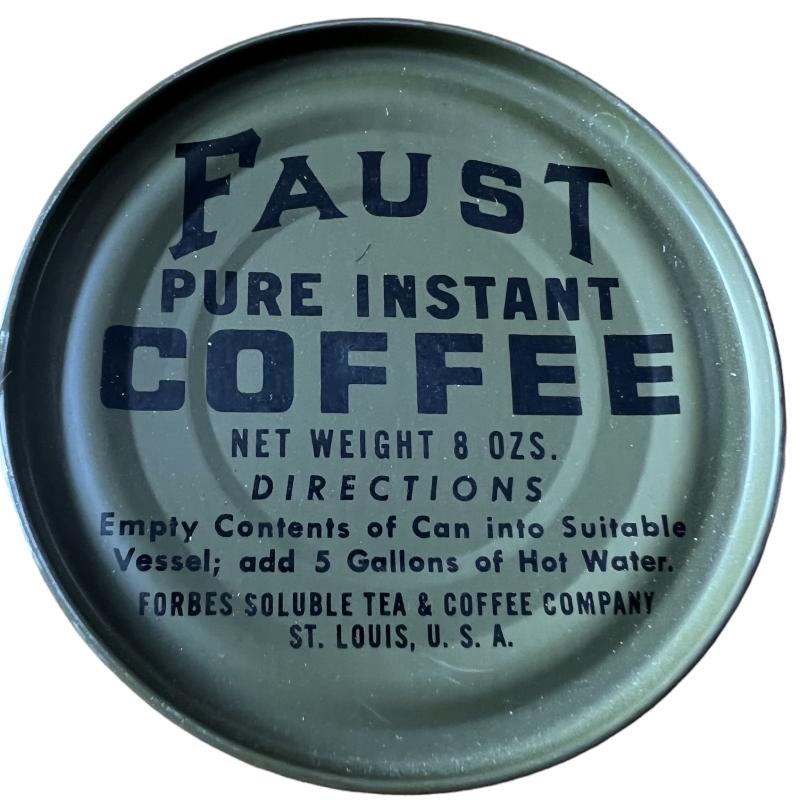U.S. Army Ration Faust Coffee - Unopened