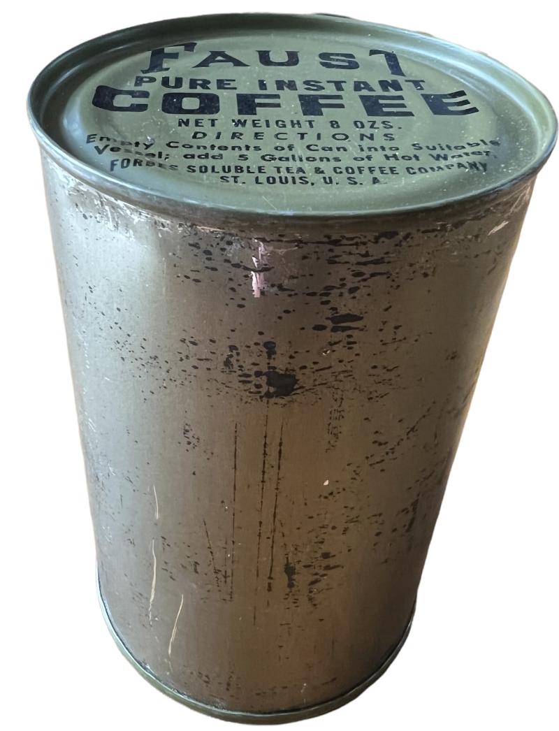 U.S. Army Ration Faust Coffee - Unopened