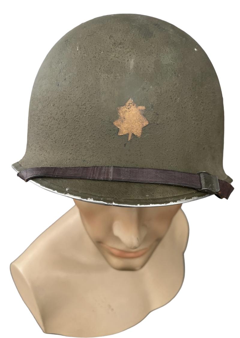U.S. M1 Helmet & Capac Liner Named To Major Herman F. Scholtz