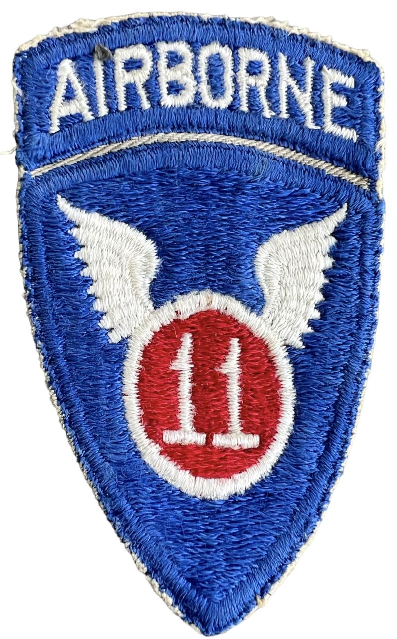 U.S. 11th Airborne Division Formation Patch And Oval - Near Mint Condition
