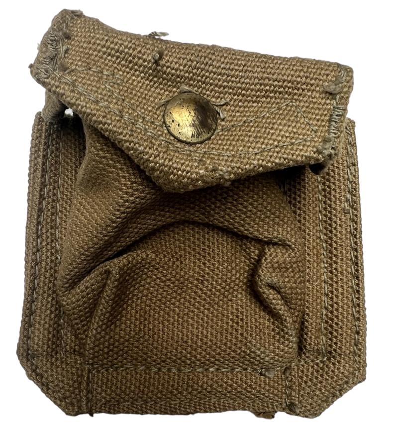 Canadian 1937 Pattern Webbing Ammunition Pouch - Unissued Condition