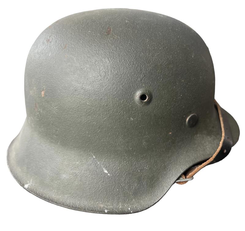 WH (Heer) M42 Combat Helmet - Nice Used Condition