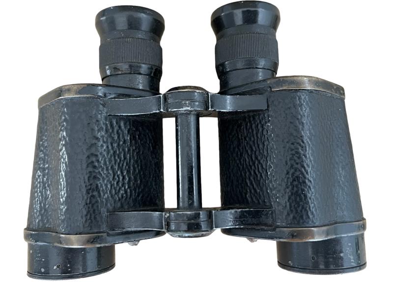 British 1937 Pattern Binocular Case 1941 And Binoculars 1943 - Nice Used Condition