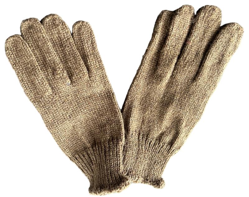 Rare British Wool Mittens i.e. Gloves - Unissued Condition