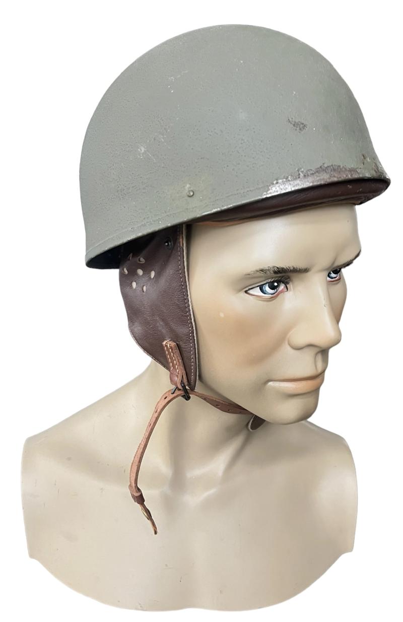 British Dispatch Riders i.e. Motorcyclist Helmet Size 6 3/4 Dated 1944  - Unissued Condition