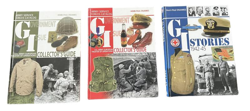 GI Collectors Guide 1 and 2 & GI Stories By Histoire & Collections - Excellent Condition