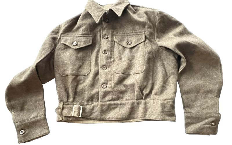 British 1940 Pattern Battle Dress Blouse 1945 Size 18 -Unissued Condition