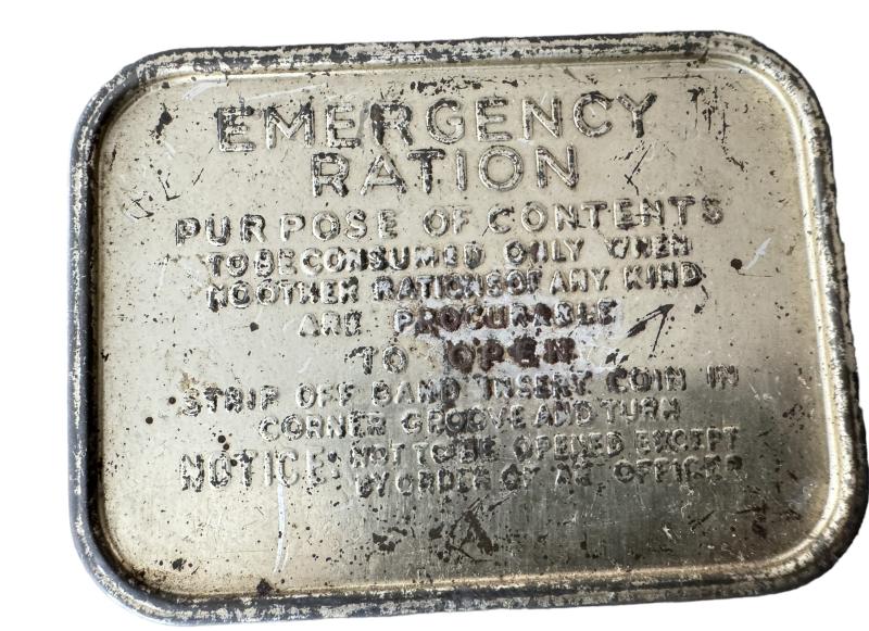 British Emergency Ration - Nice Used Condition