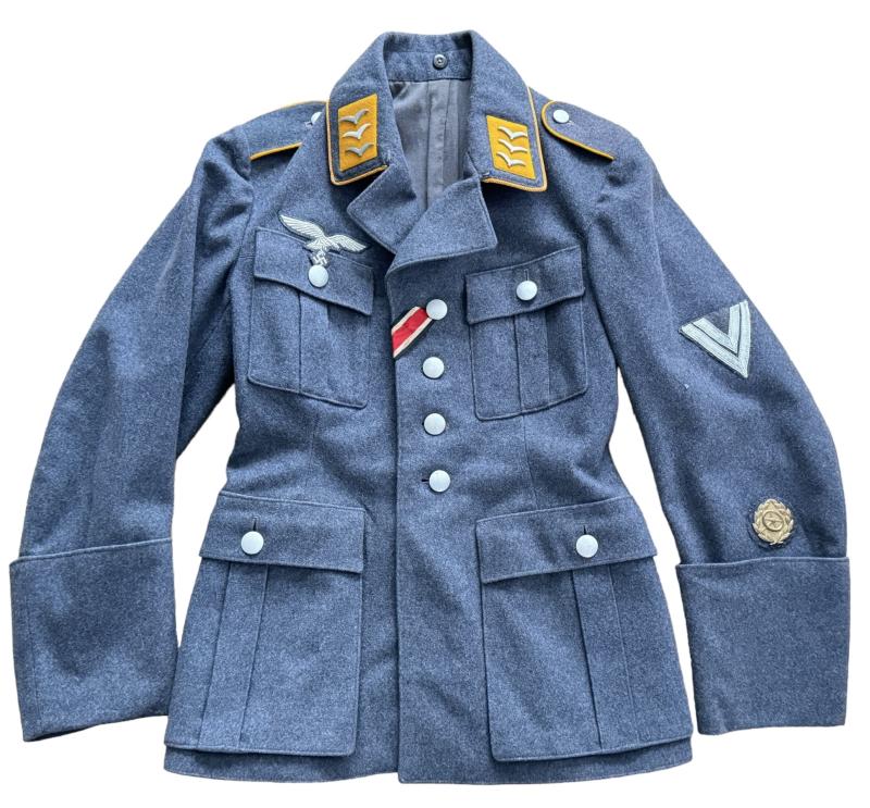 WH (Luftwaffe) Flight/FJ Obergefreiter's Four-Pocket Tunic - Near Mint Condition