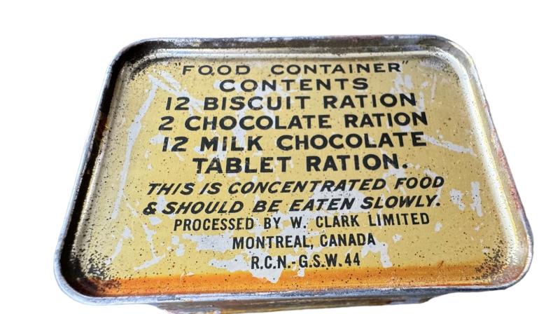 Canadian Emergency Ration 1944 - Unopened