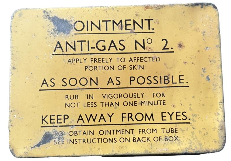 British (Airborne) Anti-Gas Ointment No.2 - With Contents