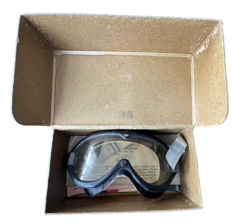 U.S. Air Force B8 Flying Goggles - In Original Cardboard Box