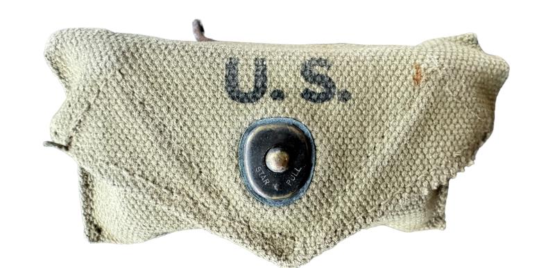 U.S. M1942 First Aid Pouch With Contents1942 - Nice Used Condition