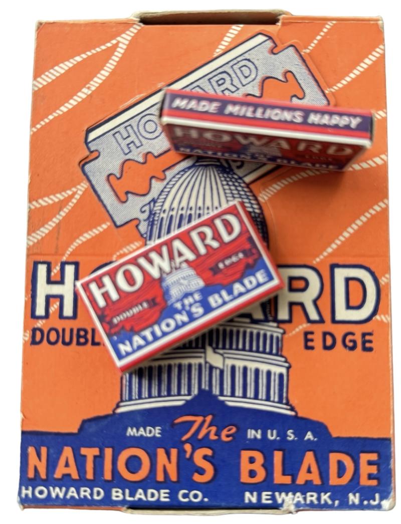 U.S. Howard Razor Blades 1943 Dated - Unopened