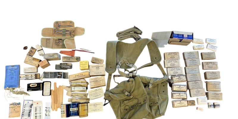 Extremely Rare U.S. Army Medic Set Complete With Contents - Unissued Condition