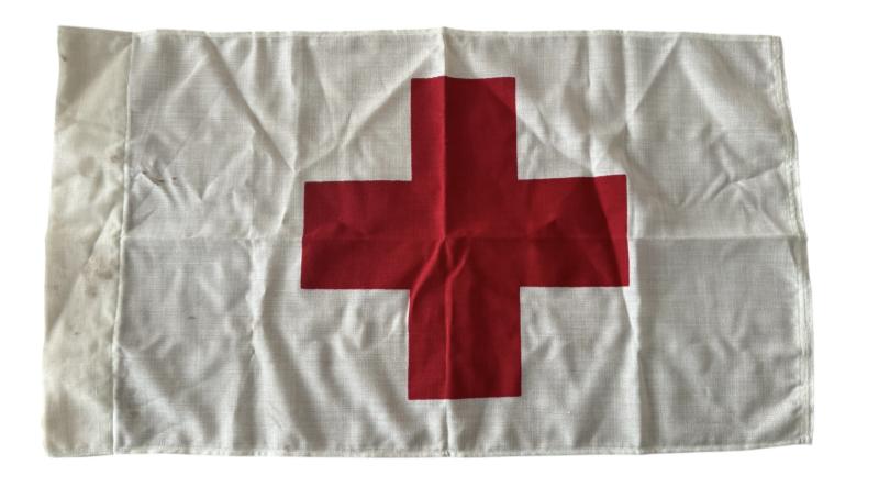 U.S. Army Medical Corps Red Cross Flag - Unissued Condition