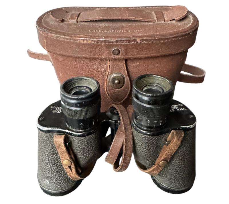 U.S. M3 Binoculars And M17 Carrying Case - Nice Used Condition