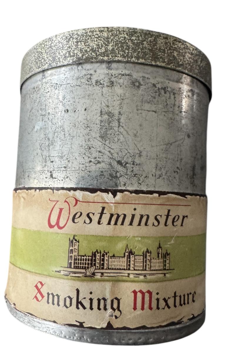 British Tobacco Tin Westminster Smoking Mixture - Unopended