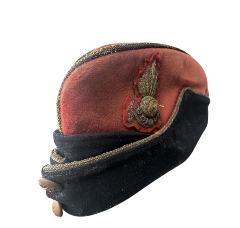 Royal Artillery Coloured  Officers Field Service Cap - Nice Used Condition
