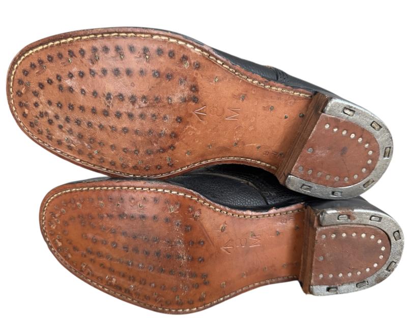 British Dispatch Rider Boots Size 8 Dated 1944 - Nice Used Condition