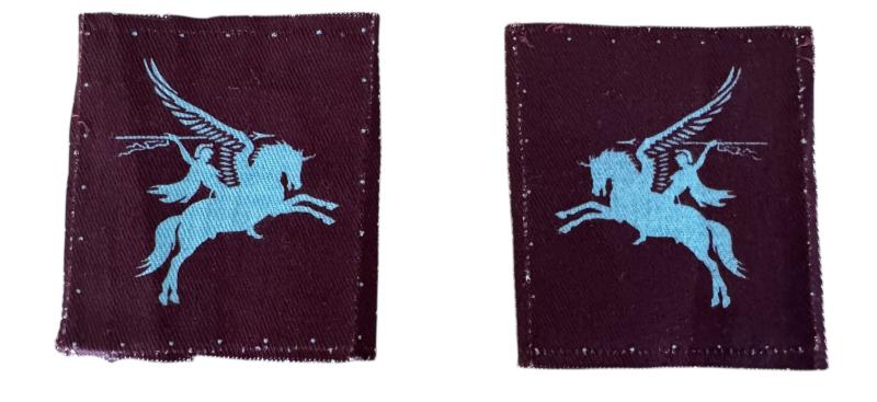 British Airborne 'Pegasus' Division Formation Patches - Unissued Condition