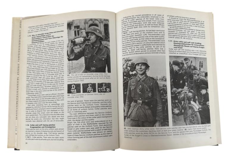German Army Uniforms and Insignia 1933-1945 Brain L Davis Nice Used Condition