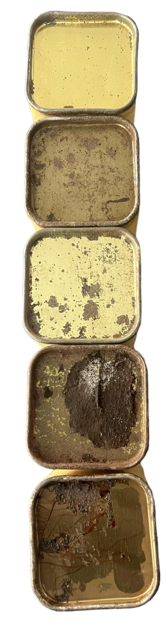 U.S. (Airborne) Half-Pound TNT Bars (Empty) - Set of Five