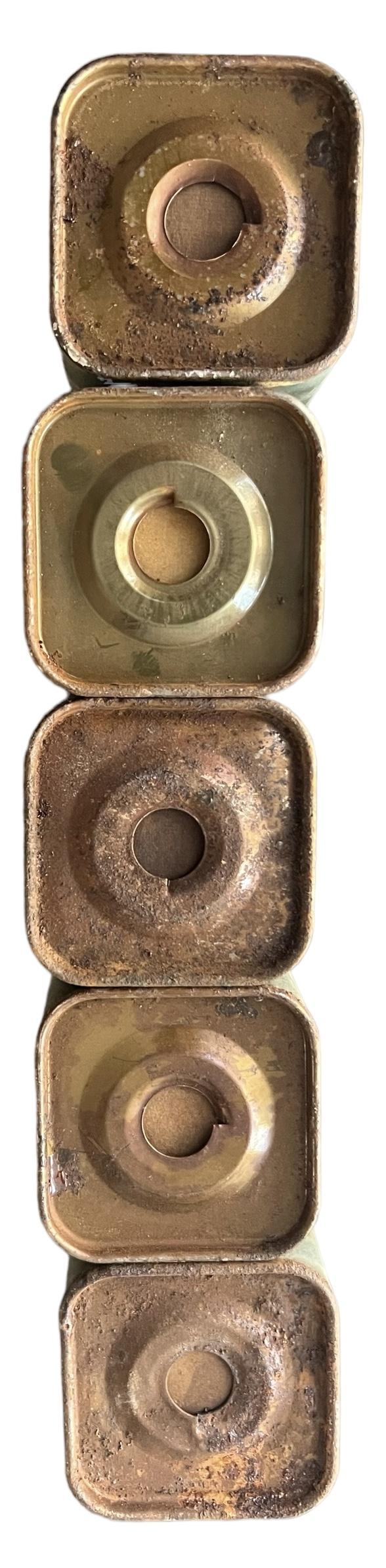 U.S. (Airborne) 1 Pound TNT Bars (Empty) - Set of Five