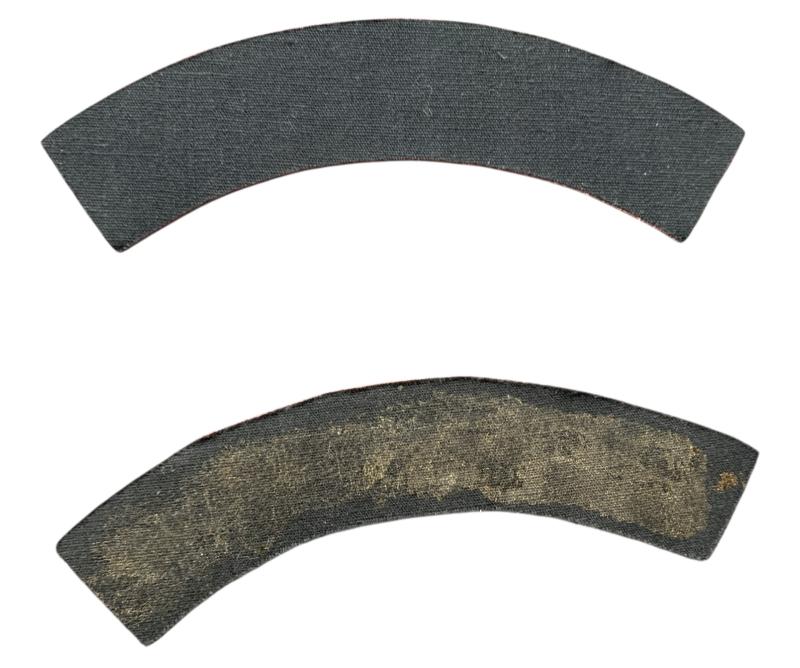 British Royal Fusilers Printed Shoulder Titles - Unissued Condition