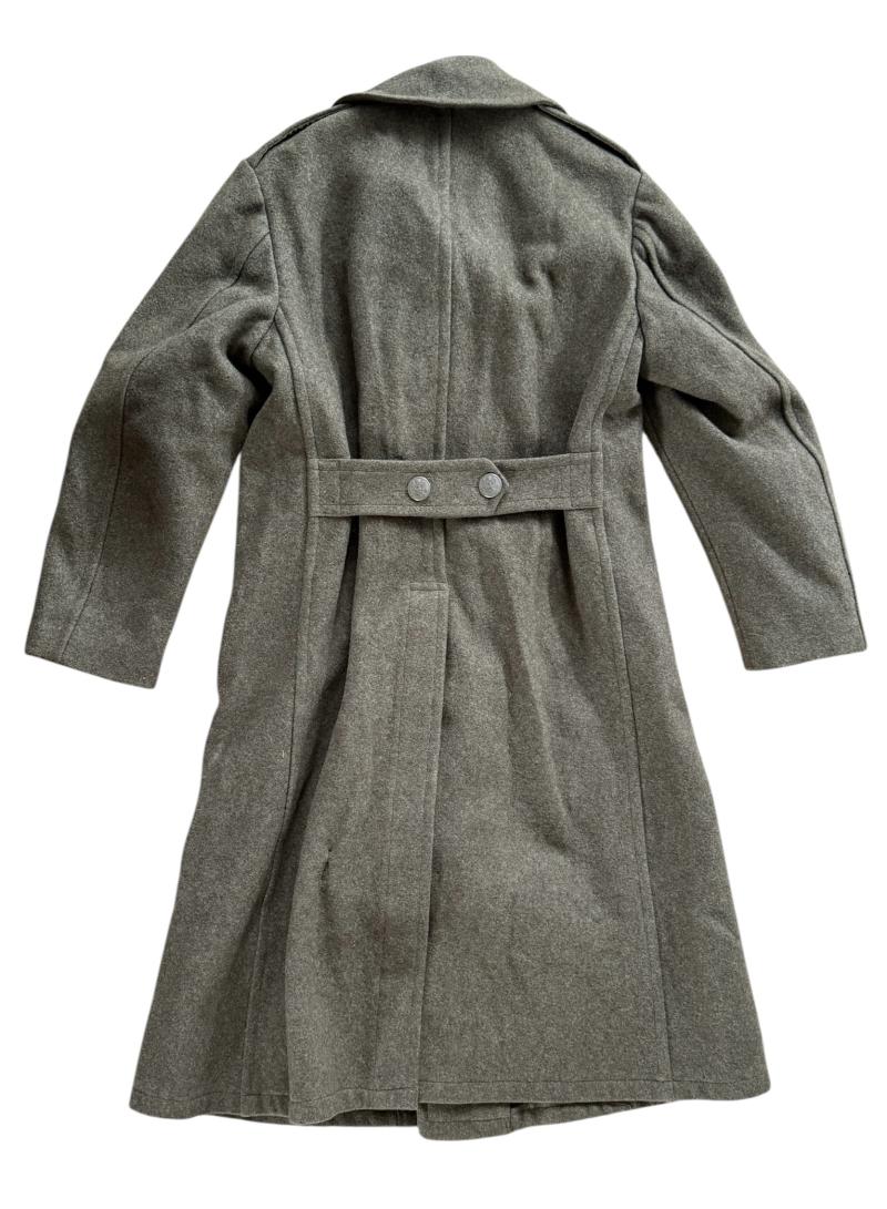 U.S. Wool Overcoat Sized 38L 1942 Dated - Nice Used Condition