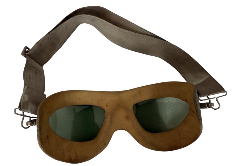 U.S. Air Force AN6530 Flying Goggles - Nice Used Condition