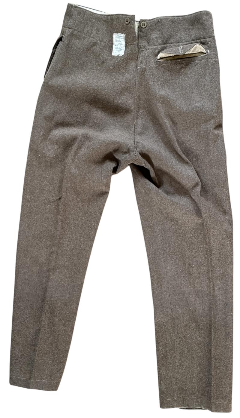 British 1940 Pattern Battle Dress Trousers Size 18 - Nice Used Condition
