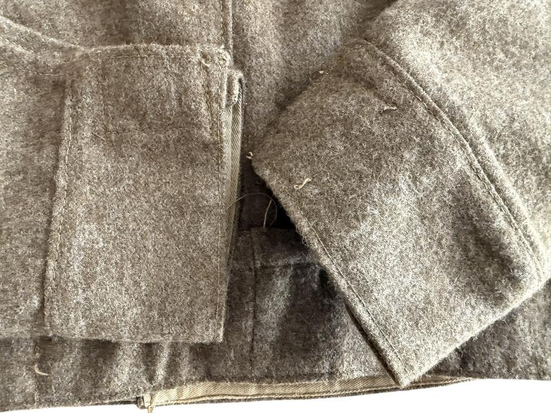 British 1937 Pattern Battle Dress Jacket 1941 Sized 16 - Near Mint Condition