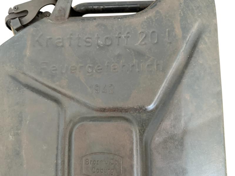 WH (HEER) Wehrmacht Jerrycan 1942 - Nice Used Condition