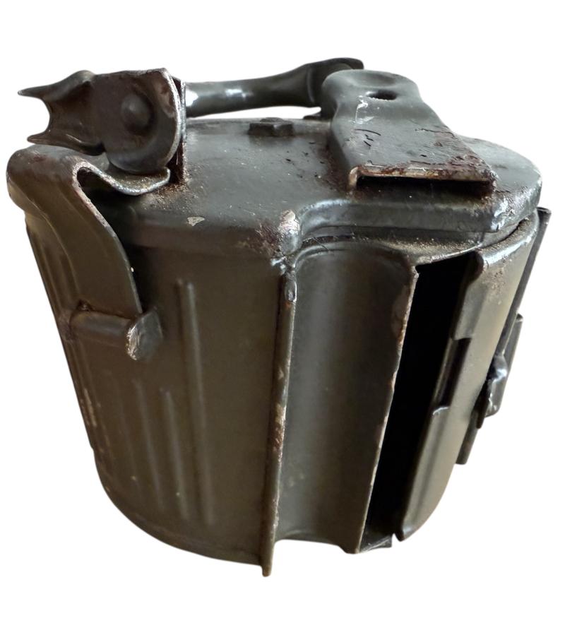 WH (HEER/LW/SS) MG 34/42 50 Round Drum Magazine - Nice Used Condition