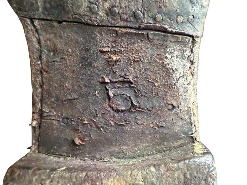 British Brown Leather Officers Boots 1941 - Nice Used Condition