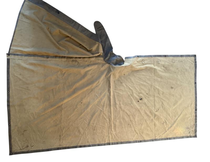 British 1917 Pattern MK VII Rain Cape (Rubber)1940 - Nice Used Condition