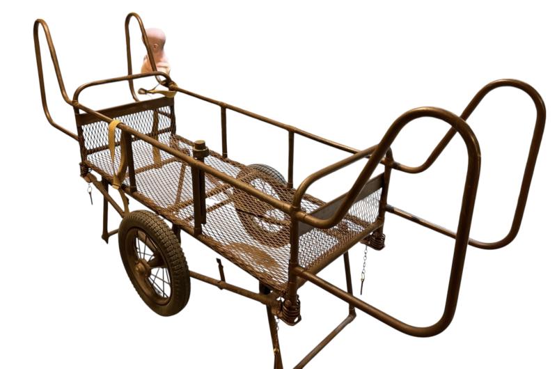 British Commando ( Airborne) Wireless No.1 Mk.IV KH 790 Handcart - Nice Used Condition