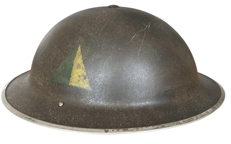 British Reconnaisance Marked Tommy Helmet 1939 - Nice Used Condition