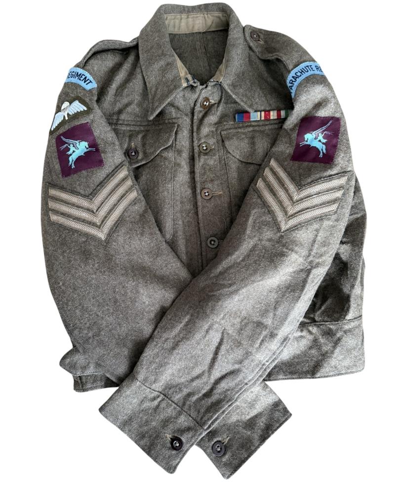 British (Airborne) Parachute Regiment Battle Dress Jacket - Nice Used Condition