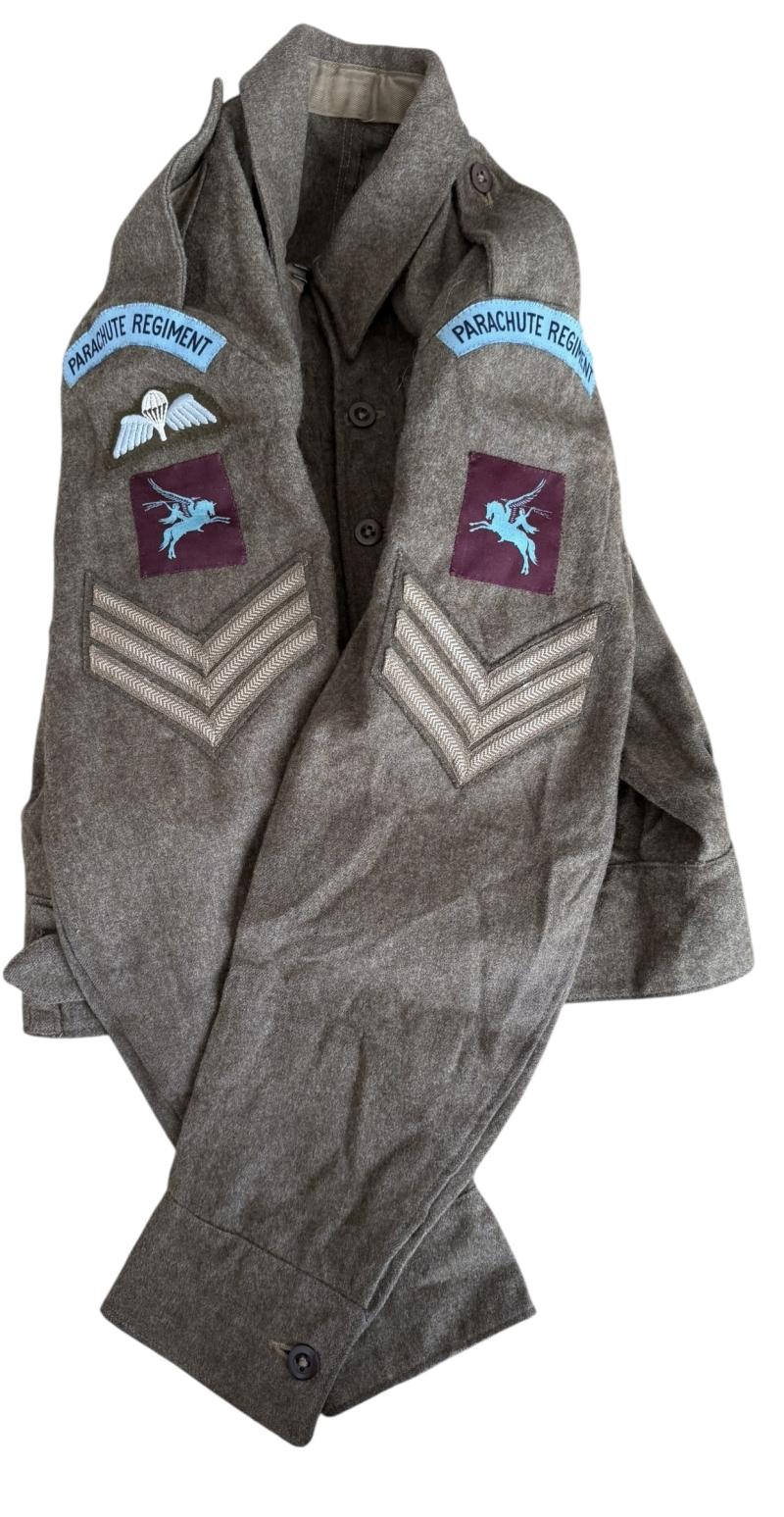 British (Airborne) Parachute Regiment Battle Dress Jacket - Nice Used Condition