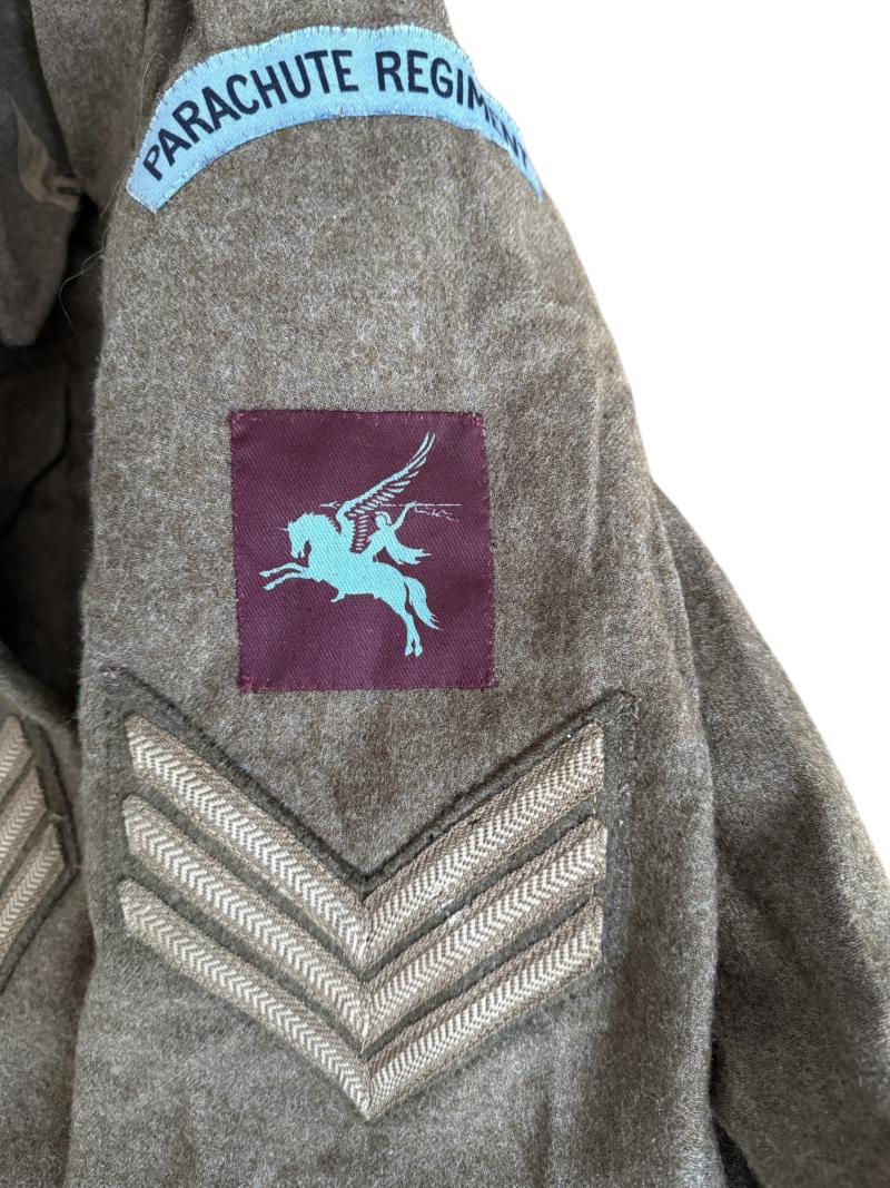 British (Airborne) Parachute Regiment Battle Dress Jacket - Nice Used Condition