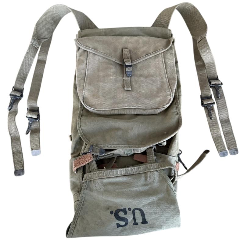 U.S. M1928 Haversack 1942 Complete - Nice Used Condition