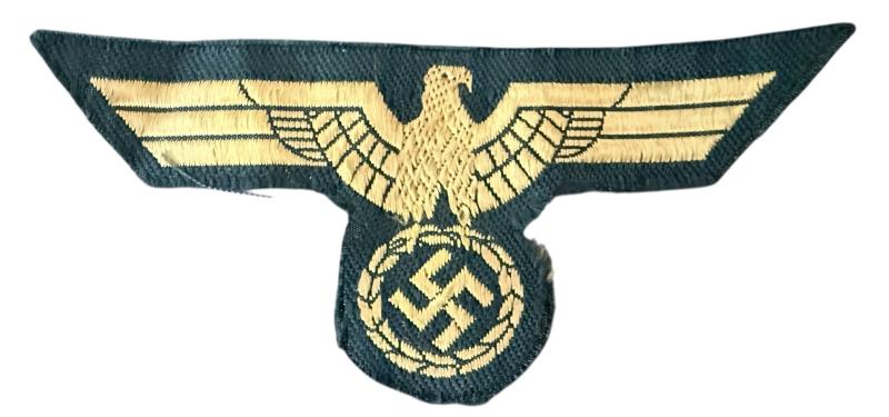Kriegsmarine Coastal Artillery Breast Eagle - Nice Used Condition