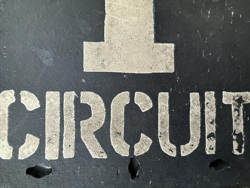 British Army Road and/or Convoy Sign - Nice Used Condition