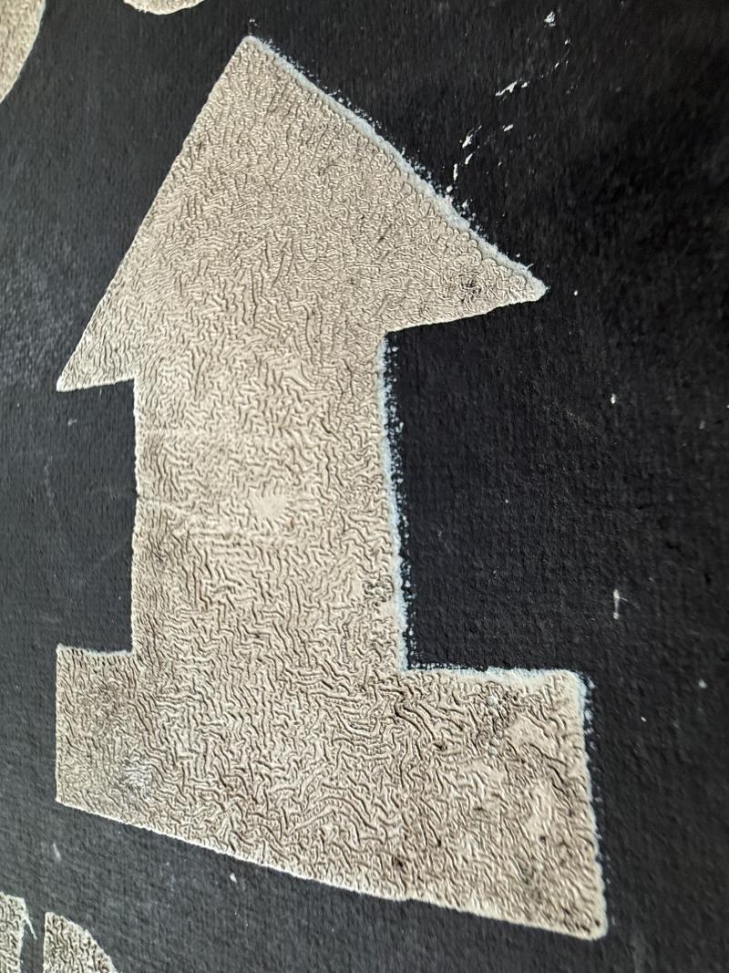 British Army Road and/or Convoy Sign - Nice Used Condition